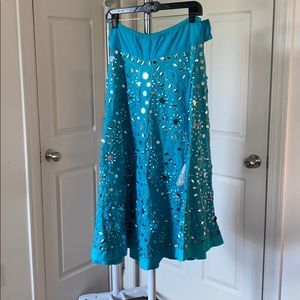 Soft Surroundings Mirrored Maxi Skirt